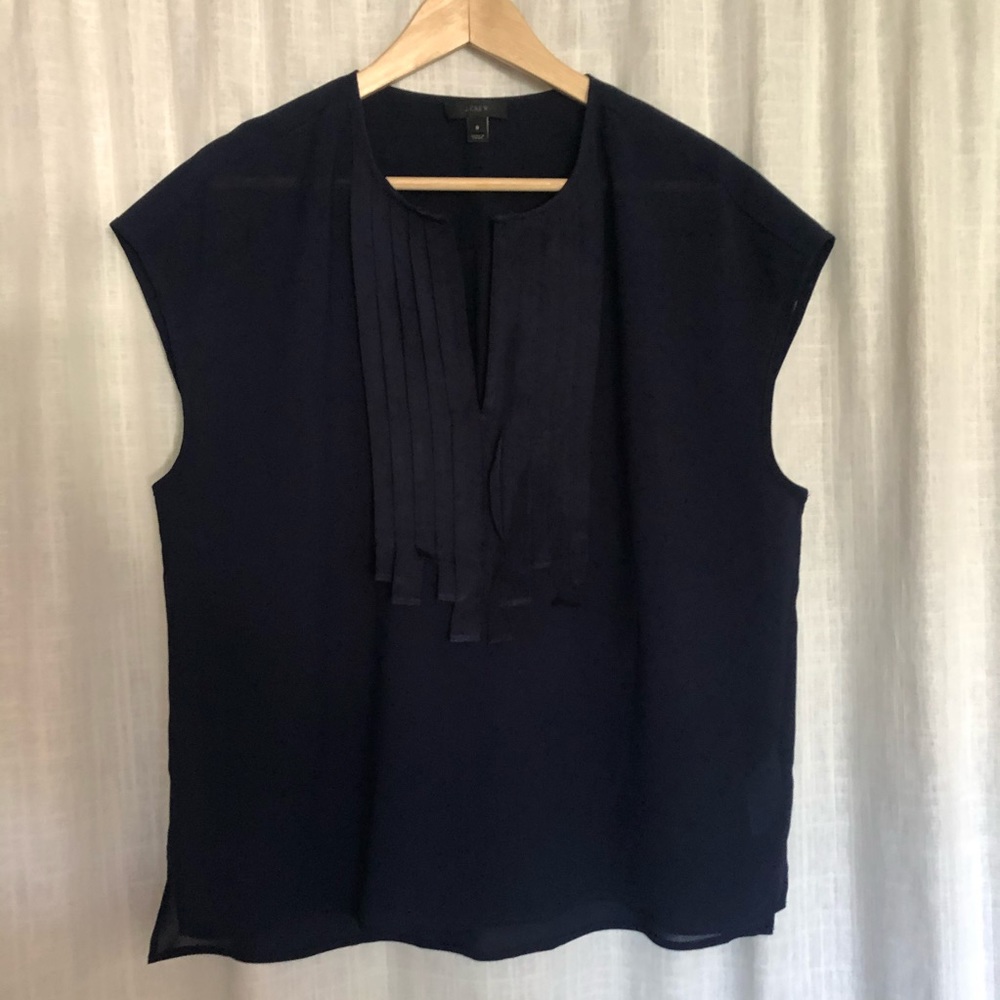 COPY - Short Sleeve J. Crew Blouse